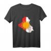 Cooles Jesiden Yezidi T-Shirt mit Flagge - Perfektes Geschenk für Kurden, Jesiden & Freunde aus Nordirak, Syrien & Türkei