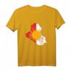 Cooles Jesiden Yezidi T-Shirt mit Flagge - Perfektes Geschenk für Kurden, Jesiden & Freunde aus Nordirak, Syrien & Türkei