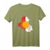 Cooles Jesiden Yezidi T-Shirt mit Flagge - Perfektes Geschenk für Kurden, Jesiden & Freunde aus Nordirak, Syrien & Türkei
