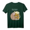 Faultier Bier- und Faulenzershirt - Lustiges Bierkrug Motiv für Bierliebhaber, Familien & Freunde als Geschenk zu Weihnachten, Geburtstag, Vatertag oder Muttertag