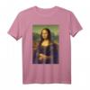 Mona Lisa Gemälde Geschenk Leonardo da Vinci Kunst - Cooles T-Shirt für Kunstliebhaber & kreative Anlässe