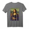 Mona Lisa Gemälde Geschenk Leonardo da Vinci Kunst - Cooles T-Shirt für Kunstliebhaber & kreative Anlässe