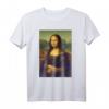 Mona Lisa Gemälde Geschenk Leonardo da Vinci Kunst - Cooles T-Shirt für Kunstliebhaber & kreative Anlässe