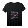Glamouröses Damen Beifall T-Shirt zum 60. Geburtstag 1962 - Queen Pink Diamond V-Ausschnitt Geschenk für Frauen, Mütter & Schwestern