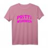 Pritti Wummen Denglisch T-Shirt – Lustiges, cooles Geschenk für Frauen zu Geburtstag, Weihnachten & Halloween
