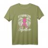 Gemeinsam das Bewusstsein Brustkrebs stärken Rosa Schleife T-Shirt – Perfektes Geschenk für Familie und Unterstützer zu Weihnachten, Geburtstag, Muttertag & mehr