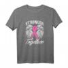 Gemeinsam das Bewusstsein Brustkrebs stärken Rosa Schleife T-Shirt – Perfektes Geschenk für Familie und Unterstützer zu Weihnachten, Geburtstag, Muttertag & mehr
