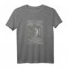 Vintage Okkult Mond Tarot Karte - Esoterik Horror T-Shirt für Gothic, Satanic, Pagan & Spirituelle Fans