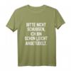 Bitte Nicht Schubsen, Ich Bin Schon Leicht Angetüdelt T-Shirt – Lustiges Alkohol-Sprüche T-Shirt für Karneval, Geburtstage & Weihnachten