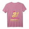 Damen 31. Geburtstag Geschenk 1991 Geburtstag Queen Krone T-Shirt mit V-Ausschnitt - Perfekt für Frauen, Mütter & Freundinnen