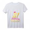 Damen 31. Geburtstag Geschenk 1991 Geburtstag Queen Krone T-Shirt mit V-Ausschnitt - Perfekt für Frauen, Mütter & Freundinnen