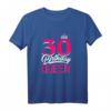 30. Geburtstag Geschenk für Frauen Jahrgang 1993 – Birthday Queen Krone T-Shirt für Damen, Mama & Freunde zum Jubiläum
