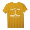 Lustiges Moin Moin T-Shirt mit Möwe & Meer - Originelles Norddeutschland Geschenk für Männer und Frauen zu Geburtstag, Muttertag, Vatertag & Weihnachten