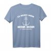 Lustiges Moin Moin T-Shirt mit Möwe & Meer - Originelles Norddeutschland Geschenk für Männer und Frauen zu Geburtstag, Muttertag, Vatertag & Weihnachten