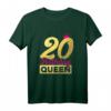 20. Geburtstag Geschenk Jahrgang 2003 - Birthday Queen Krone T-Shirt für Damen, Frauen & Mädchen zur Feier & Party