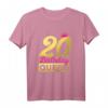 20. Geburtstag Geschenk Jahrgang 2003 - Birthday Queen Krone T-Shirt für Damen, Frauen & Mädchen zur Feier & Party