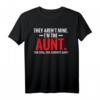 Lustiges Tante T-Shirt - Coole Geschenkidee für Lieblingstante, Nichte, Neffe, Freundin oder Kollegin