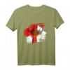 Cooles Jesiden Yezidi T-Shirt mit Flagge - Perfektes Geschenk für Kurden, Jesiden & Stolze aus Nordirak, Syrien & Türkei