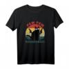 Katze Pew Pew Madafakas Lustiges Retro T-Shirt – Perfektes Geschenk für Katzenliebhaber, Freunde & Familie