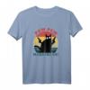 Katze Pew Pew Madafakas Lustiges Retro T-Shirt – Perfektes Geschenk für Katzenliebhaber, Freunde & Familie