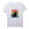 Katze Pew Pew Madafakas Lustiges Retro T-Shirt – Perfektes Geschenk für Katzenliebhaber, Freunde & Familie