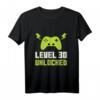 1989 - 30. Geburtstag Geschenk Level 30 Complete Gamer T-Shirt – Retro Video Game Controller Design für Gamer & Gaming-Fans