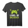 1989 - 30. Geburtstag Geschenk Level 30 Complete Gamer T-Shirt – Retro Video Game Controller Design für Gamer & Gaming-Fans