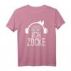 ICH HÖRE DICH NICHT ICH ZOCKE - Lustiges Gaming T-Shirt für Gamer, Männer & Frauen, ideales Geschenk für Geburtstag, Weihnachten & mehr