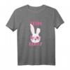 Ostern Mädchen Frauen Oster Geschenk Team Bunny T-Shirt mit Hasengesicht & Kostüm-Accessoires – Lustiges Ostergeschenk für Mutter, Oma, Freundin & Tierliebhaber