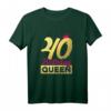 HapDog Geschenk Jahrgang 1983 - Birthday Queen Krone T-Shirt für Frauen, Mama, Oma, Tante & Tochter
