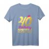 HapDog Geschenk Jahrgang 1983 - Birthday Queen Krone T-Shirt für Frauen, Mama, Oma, Tante & Tochter
