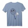 Kawaii Federball Badminton T-Shirt für Damen, Mädchen & Kinder – Buntes Anime Manga Motiv als Geschenkidee für Fans, Kinder & Teenager