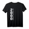 20. Geburtstag Jahrgang 2000 Legende Geburt Baujahr Geschenk T-Shirt – Perfektes Geschenk für Familie & Freunde zum Geburtstag