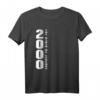 20. Geburtstag Jahrgang 2000 Legende Geburt Baujahr Geschenk T-Shirt – Perfektes Geschenk für Familie & Freunde zum Geburtstag