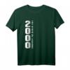 20. Geburtstag Jahrgang 2000 Legende Geburt Baujahr Geschenk T-Shirt – Perfektes Geschenk für Familie & Freunde zum Geburtstag
