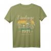 Vintage 1971 Originalteile Motorradfahrer T-Shirt – Perfektes Geschenk für Geburtstage, Jubiläen und Motorradliebhaber