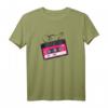 HapDog Outfit Kostüm im Oldschool 80s/90s Stil - Retro T-Shirt für Damen, Geschenkidee für Geburtstag & Weihnachten