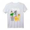 I'm Wild and 1 Zoo Geburtstag Shirt - Safari Tier T-Shirt für Babys und Kleinkinder zum 1. Geburtstag, ideal für Zoo- und Safari-Motto Partys