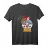 Faultier Xmas Advent Schneekugel Nikolaus Geschenk T-Shirt - Perfektes Weihnachts- und Geburtstagsgeschenk für Familie und Faultierfans