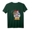 Faultier Xmas Advent Schneekugel Nikolaus Geschenk T-Shirt - Perfektes Weihnachts- und Geburtstagsgeschenk für Familie und Faultierfans