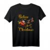 Weihnachtsmann Glauben an Weihnachten T-Shirt - Perfektes Geschenk für Familie & Freunde zu Weihnachten, Geburtstag & Jubiläum