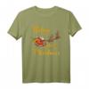 Weihnachtsmann Glauben an Weihnachten T-Shirt - Perfektes Geschenk für Familie & Freunde zu Weihnachten, Geburtstag & Jubiläum