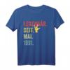 30. Geburtstag T-Shirt Legendär seit Mai 1991 – Lustiges Geschenk für Mann & Frau zum 30. Geburtstag, Vatertag oder Muttertag