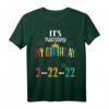 It's My Birthday Twosday T-Shirt 02.22.2022 - Lustiges Geschenk für Kinder, Jungen und Mädchen zum Zweitag 2022