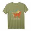 Retro Vintage Golden Retriever Life is Golden T-Shirt – Trendiges Geschenk für Hundeliebhaber zu Weihnachten, Geburtstag & Feiertagen