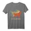 Retro Vintage Golden Retriever Life is Golden T-Shirt – Trendiges Geschenk für Hundeliebhaber zu Weihnachten, Geburtstag & Feiertagen