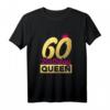 60. Geburtstag Geschenk Jahrgang 1963 - Birthday Queen Krone T-Shirt für Damen, Mütter & Omas zum runden Jubiläum