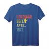 50. Geburtstag T-Shirt für Mann & Frau - Legendär seit 1971 Geburtstagsgeschenk für Männer und Frauen zum 50. Geburtstag