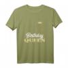 42. Geburtstag Geschenk Jahrgang 1981 - Birthday Queen Krone T-Shirt für Damen, Mütter & Freundinnen