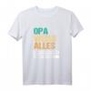 Opa Weiss Alles | Opa Enkel | Vatertag Großvater T-Shirt – Perfektes Geschenk für Oma, Opa, Papa & Mama zu Weihnachten, Geburtstag & besonderen Anlässen